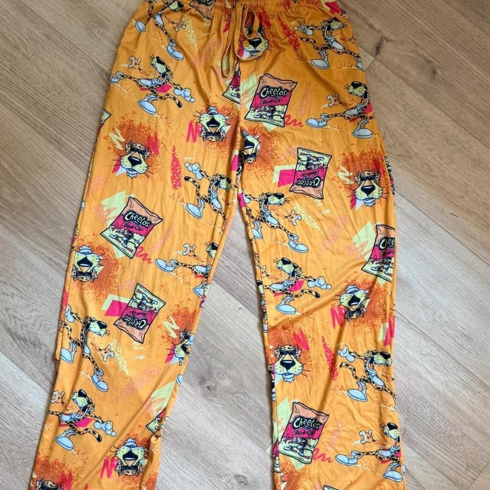 Cheetos Chester Cheetah Lounge Jogger Pants Size S